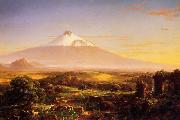 Thomas Cole Mount Etna oil painting